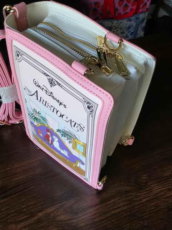 Loungefly Handbags - Loungefly Disney The Aristocats Storybook Convertible Crossbody Bag / Backpack